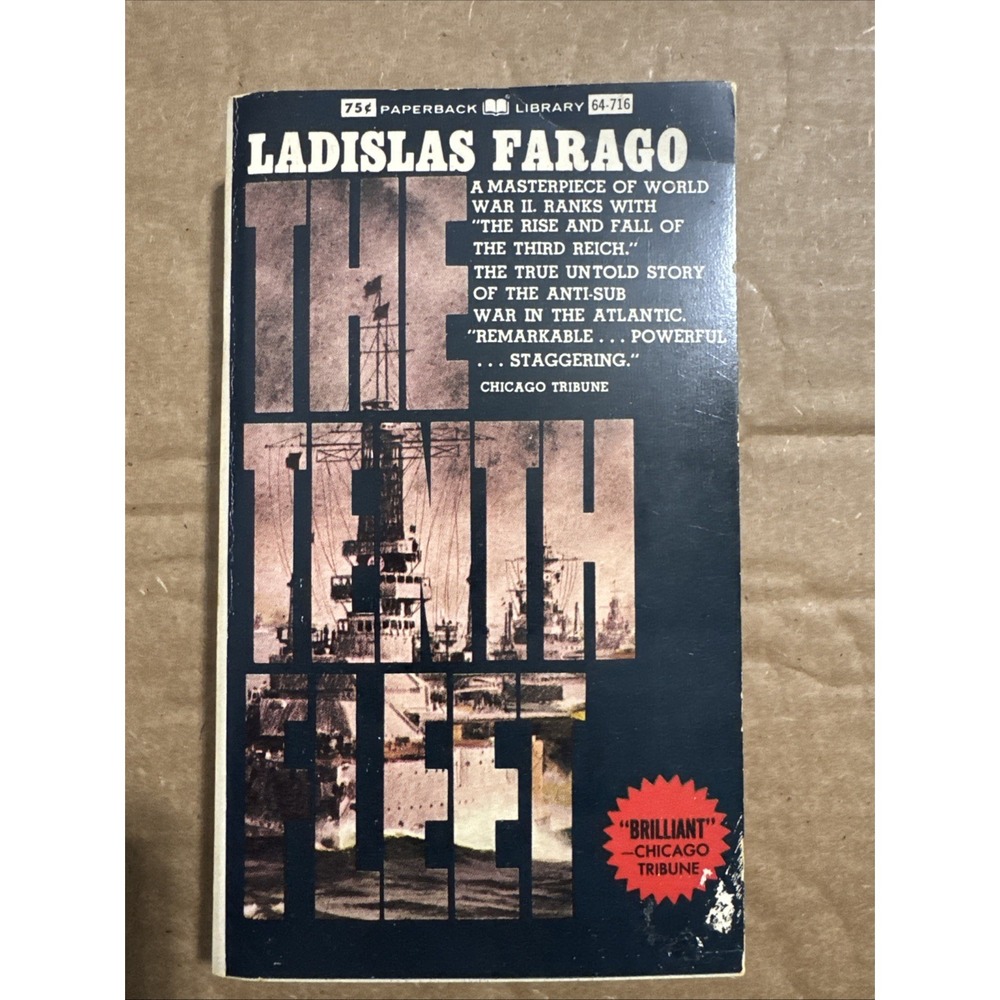 The Tenth Fleet‎ Mass Market Paperback Book By Ladislas Farago Paperback Library